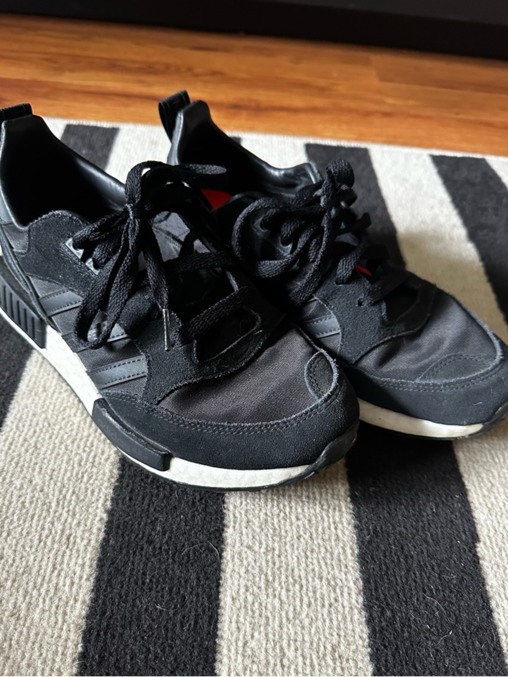 Adidas NMD Men's Black Athletic Sneakers - Casual Comfort